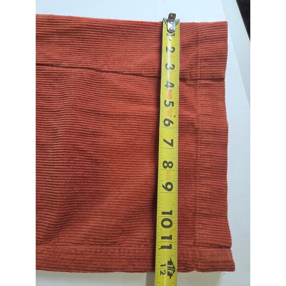 Altar'd State Rust Wide Leg High Waist Corduroy Pants Large - Picture 3 of 7